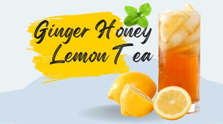 How to to make ginger honey lemon tea